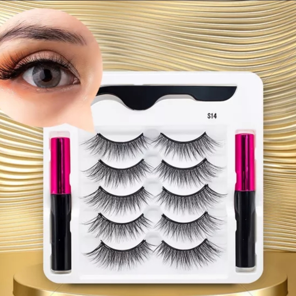 Magnetic Natural Eyelashes